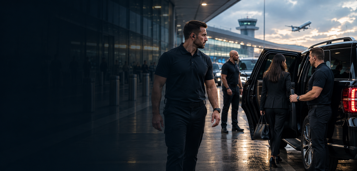 Secure, coordinated travel from arrival to destination.