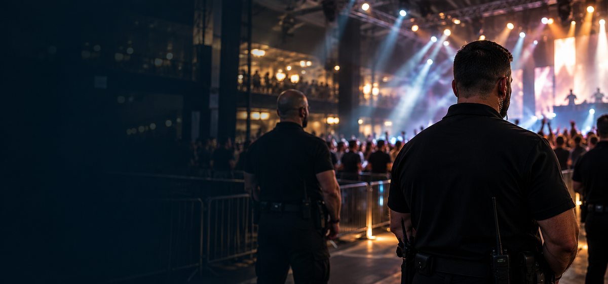Professional security for events that demand more.